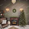 Umetno božično drevo 3D Smreka Ozka