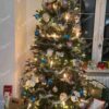 Umetno božično drevo 3D Smreka Ozka 180cm