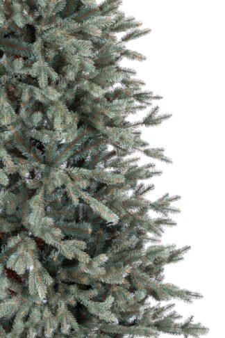 Umetno božično drevo 3D Smreka Ledena Ozka