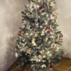 Umetno božično drevo Smreka Srebrna 150cm