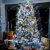 Umetno božično drevo Smreka Srebrna 250cm