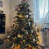 Umetno božično drevo 3D Smreka Gorska 180cm LED300