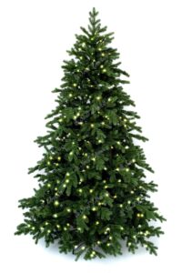 Umetno božično drevo 3D Smreka Ekskluzivna z LED lučkami