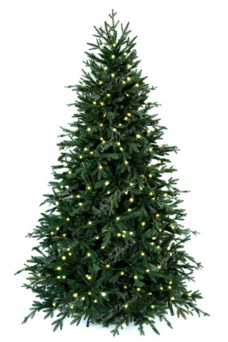 Umetno božično drevo 3D Smreka Gorska z LED lučkami