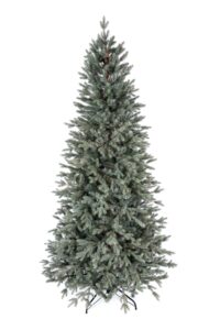 Umetno božično drevo 3D Smreka Ledena Ozka