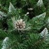 Umetno božično drevo Srebrni bor z ledenimi kristali