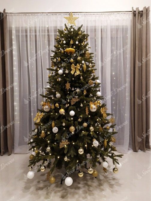 Umetno božično drevo 3D Alpska Smreka 210cm