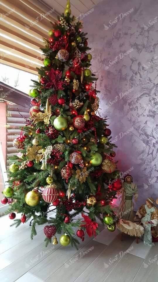 Umetno božično drevo 3D Alpska Smreka 240cm