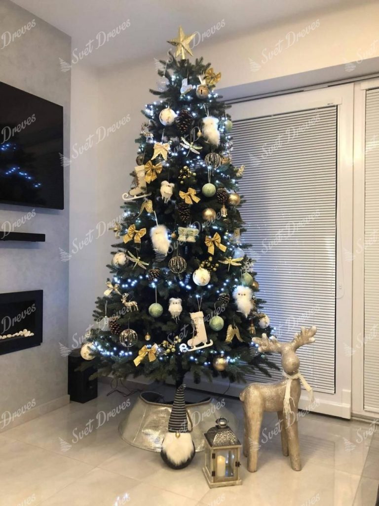 Umetno božično drevo 3D Kanadska Jelka 210cm