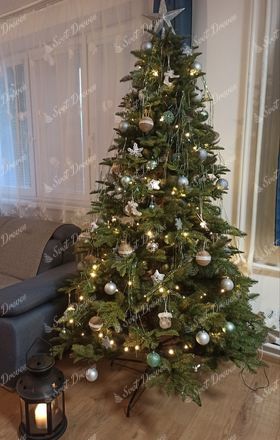 Umetno božično drevo 3D Kavkaška Jelka 210cm