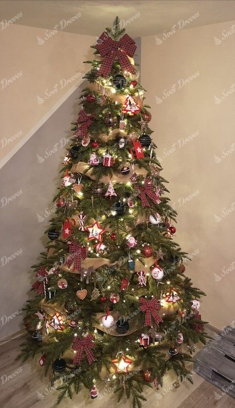 Umetno božično drevo 3D Kavkaška Jelka 240cm