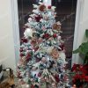 Umetno božično drevo 3D Kraljevska Smreka 180cm bela