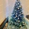 Umetno božično drevo 3D Zasnežena Jelka 210cm