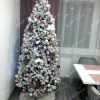 Umetno božično drevo Beli Bor Ozki 195cm