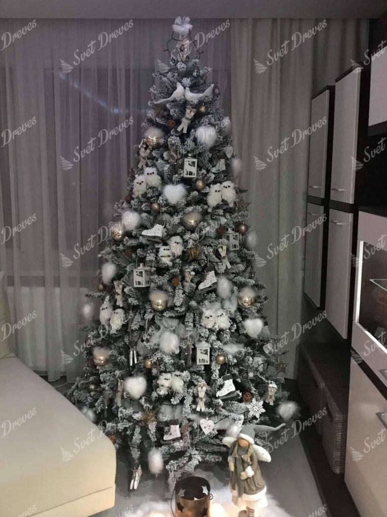 Umetno božično drevo Smreka Nordijska 210cm