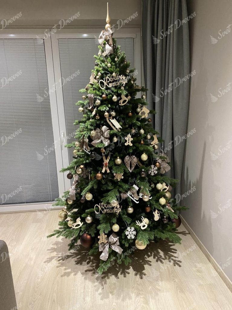 Božično drevo 3D Smreka Ekskluzivna 210cm