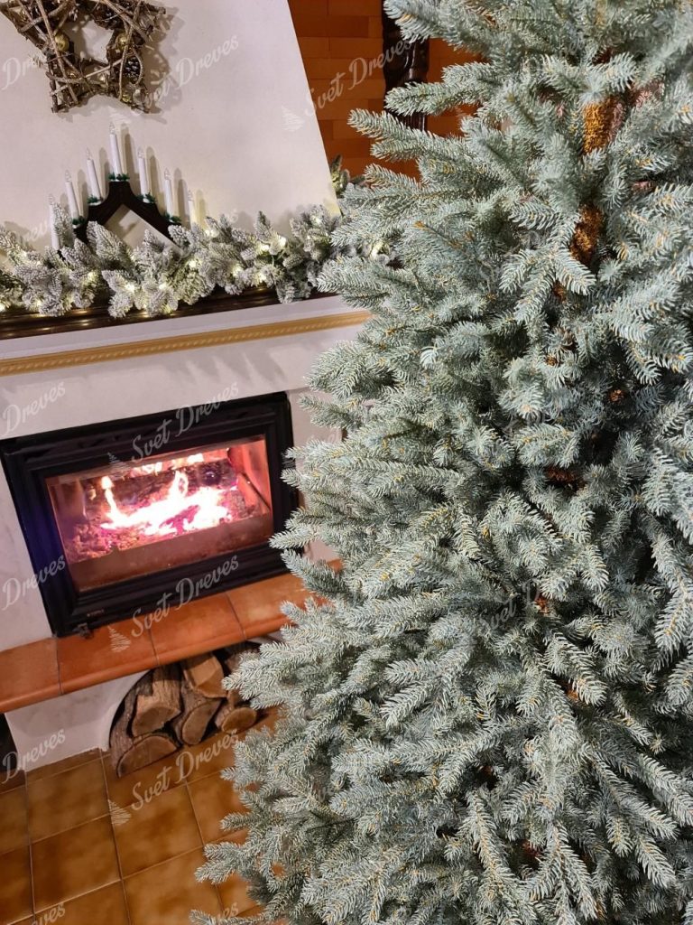 Božično drevo FULL 3D Smreka Ledena, podrobnosti