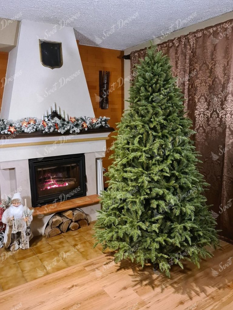 Umetno božično drevo 3D Jelka Kavkasna XL