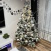 Umetno božično drevo Bor Beli 180cm