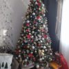 Umetno božično drevo Kristalna smreka 220cm