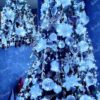 Umetno božično drevo Srebrni bor 220cm