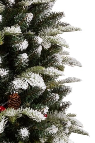 Božično drevo v loncu 3D Zasnežena Jelka