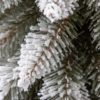 Umetno božično drevo zasnežena Ozka Smreka v loncu