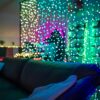 Kombinirana LED svetlobna zavesa Twinkly Curtain 1,5 m RGB-AWW 210LED