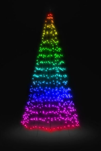 LED svetlobno drevo Twinkly Light Tree 3m RGB-AWW 450LED
