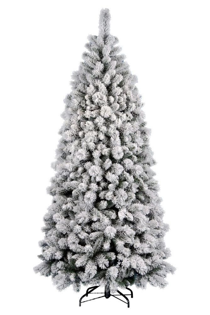 Umetno božično drevo Beli bor ozki