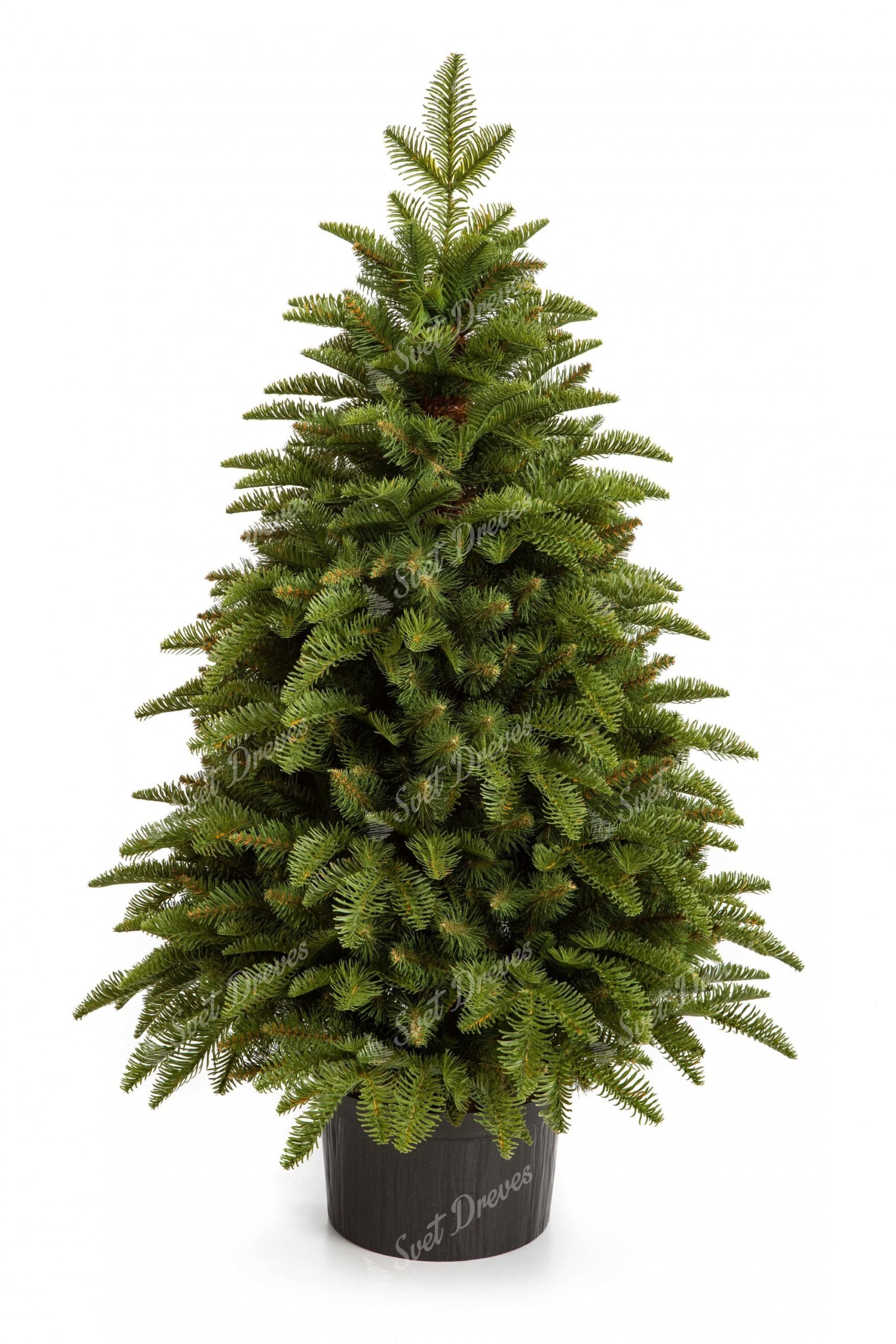 Umetno božično drevo v ločku 3D Mini Jelka