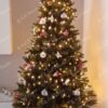 Okrašeno Božično drevo FULL 3D Jelka Kanadska 210cm