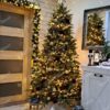 Okrašeno Umetno božično drevo 3D Kavkaška Jelka 210cm