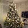 Okrašeno Umetno božično drevo 3D Smreka Alpska XL 240cm