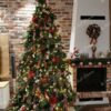 Okrašeno Umetno božično drevo 3D Smreka Ekskluzivna 240cm LED600
