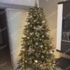 Okrašeno Umetno božično drevo 3D Smreka Kalifornijska 210cm