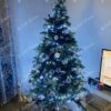 Okrašeno Umetno božično drevo 3D Smreka Skandinavska 180cm