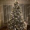 Okrašeno Umetno božično drevo 3D Zasnežena Jelka 240cm