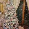 Okrašeno Umetno božično drevo Bor Beli 240cm