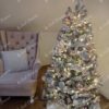 Okrašeno Umetno božično drevo Smreka Nordijska 150cm