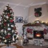 Okrašeno Umetno božično drevo Zasneženi Bor 250cm