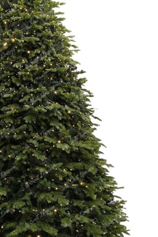 Ogromno božično drevo 3D Smreka Exclusive 400cm LED 1776