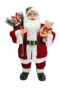 Dekoracija Santa Claus Tradicionalen 80cm