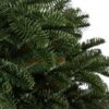 Detail stromčeka Vianočný stromček v kvetináči 3D Jedľa Pôvabná. stromček má tmavozelené ihličie a je osadený v peknom kvetináči.