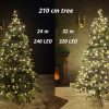 Božična LED osvetlitev 240LED vs 320LED