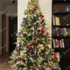 Umetno božično drevo 3D Zasnežena Jelka