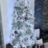 Umetno božično drevo Beli Bor Ozki