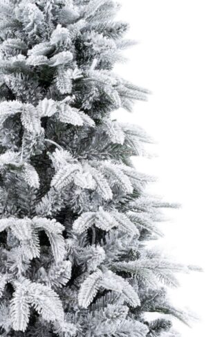 Umetno božično drevesce 3D Smreka Aljaška v lončku