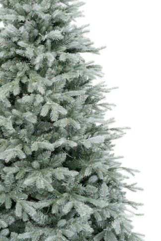 Umetno božično drevesce 3D Smreka Srebrna