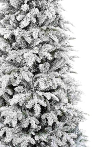 Umetno božično drevesce 3D Jelka Bela Ozka
